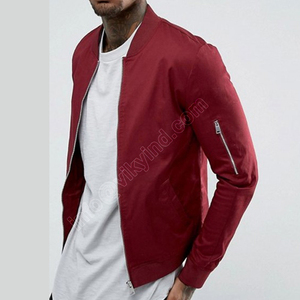 Chaqueta varsity para hombre, chaqueta básica de alta calidad con diseño personalizado y logotipo, precio al por mayor - Product Image 6