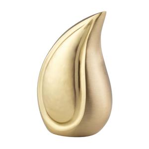 Urnas de cremación de Metal para adultos, urnas de estilo americano/europeo grabadas en forma de lágrima, de latón/aluminio - Product Image 5