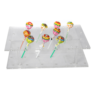 China Factory Supplier Hot <b>Sale</b> Acrylic Ice Cream Cone Holder Perspex <b>Cake</b> Display <b>Stand</b> - Product Image 4