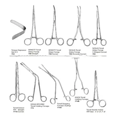 Ent Tang Tonsillectomy Instrumenten/Chirurgische Instrumenten