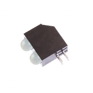 Indicador de soporte de diodo LED de ángulo recto bicolor de 5mm con carcasa - Product Image 1