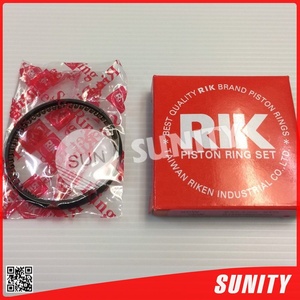 แหวนลูกสูบสีดำ6ของไต้หวันชิ้นส่วนเครื่องยนต์เบนซินขนาดเล็ก5XC ขนาด49มม. 1.0มม. - Product Image 5