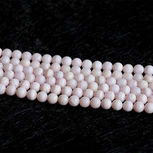 Collier de perles de calcite de manganèse de haute qualité cristal de guérison de pierres précieuses lisses perles de guérison en pierre naturelle en vrac brin grossiste - Product Image 3