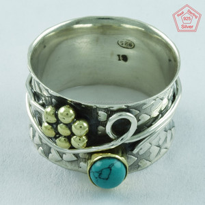 การออกแบบใหม่แหวนเครื่องประดับเงิน - Product Image 1