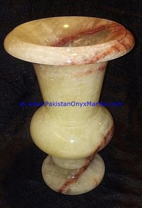 Jarrones Únicos Tallados y Pulidos con Ónice Pakistaní de la Más Alta Calidad - Product Image 5