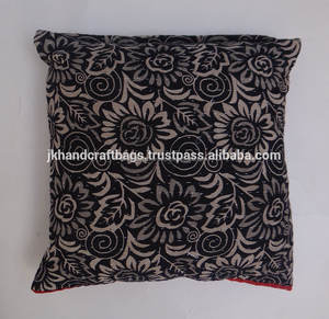 Wholesale Vintage Cotton Reversible Sari Kantha <b>Cushion</b> Cover Case - Product Image 2