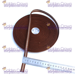 Garnitures de haute qualité en dentelle tressée dorée pour uniformes |   Dentelle uniforme |   Dentelle française en polyester/coton tressée sur mesure - Product Image 6