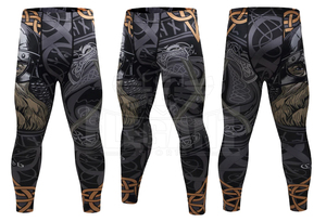 2pcsSets Man <strong>Compression</strong> Tight Pants T-shirt Leggings Men Sports Running Suit Jogging Gym Training MMA Rash Guard Male - Product Image 6