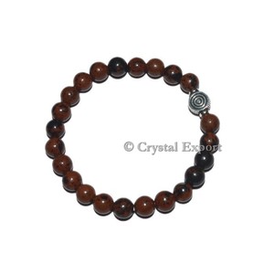 Buy Mahogany Obsidian Fashion Bangles with Chokoreiki <b>Touch</b> - Product Image 1