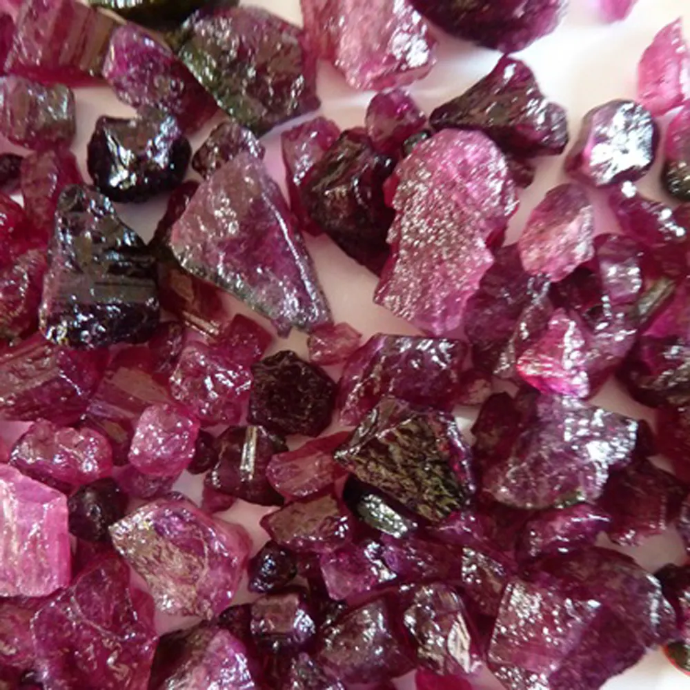 Prices of Tourmaline Natural Gemstone Raw Rough In Stock