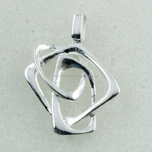 Fashion Trendy <b>Swag</b> Design Sterling Silver 925 Pendant Jewelry - Product Image 1