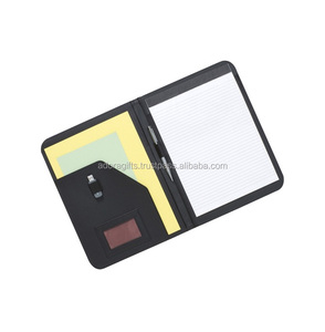 A4 Conference Folder Folio <b>Case</b> <b>Business</b> Faux Leather Document <b>Bag</b> - Product Image 1