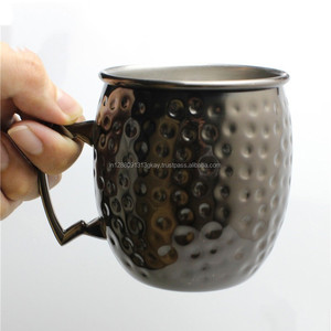 India Manufacturer Copper Black Hammer Antique Moscow Mule Copper <b>Mug</b> - Product Image 4