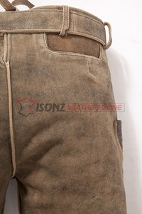 Lederhosen-manguera de cuero de estilo alemán, manguera de cuero de Oktoberfest - Product Image 2