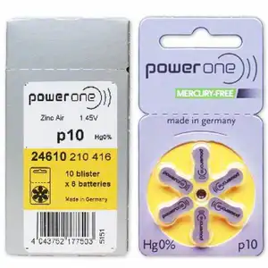 ที่มีคุณภาพดีร้อนขายเครื่องช่วยฟังสังกะสีอากาศปรอทพลังงานแบตเตอรี่ฟรีหนึ่งแบตเตอรี่ขนาด13A - Product Image 1