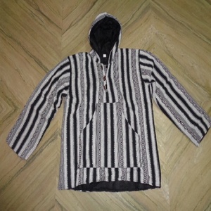 เสื้อแจ็คเก็ตฤดูหนาวมีฮู้ด ย้อมสีด้วยเส้นด้ายฝ้าย 100% จากอินเดีย - Product Image 4