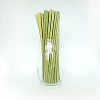 Pailles à boire en verre de cristal organique Option d'accessoires de bar sûrs et durables pour les restaurants - Product Image 5