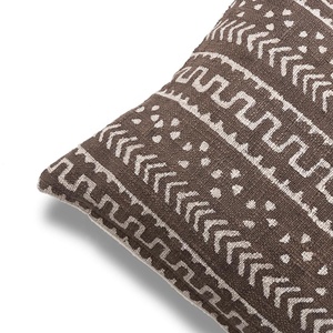 Funda de cojín de algodón hecha exclusivamente a precio de venta al por mayor, almohada Lumbar Bohemia moderna Extra larga, funda de cojín estampada grande - Product Image 5