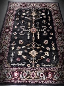 Maître Arts MA-T021 100% Laine Oriental Tapis Tufté à la Main Rectangulaire Design Persan Style Tibétain Peluche Pile pour Salon - Product Image 3