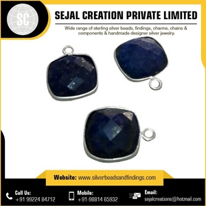 Connecteur de pierre précieuse de lunette en argent Sterling 925 à bas prix - Product Image 6