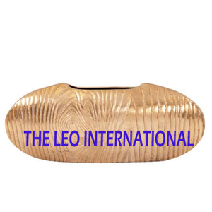 Jarrón de Mesa de Aluminio Elegante y Lujoso, Estilo Art Deco Dorado, Arreglo de Flores Artificiales, Jarrón Popular - Product Image 1