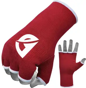 FINGERLESS GLOVES BANDAGES MITTS HAND PROTECTOR。