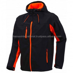 Shemax Sportswear Motocross Vestes Softshell Racing Orange Respirant Imperméable Coupe-Vent - Product Image 1
