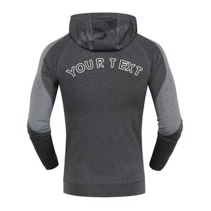 Veste de course à manches longues pour hommes pour le basket-ball de gymnastique entraînement en plein air Jogging à capuche coupe ajustée grande taille vêtements de sport et de fitness - Product Image 6