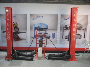 Elevador de coche de 2 postes, portátil, entrega rápida, aprobado por la CE, Shanghai <span class=keywords><strong>Fanbao</strong></span> - Product Image 6