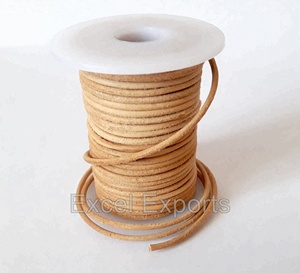 Cordones de cuero de primera calidad, pulsera de joyería, collar, cordón, accesorio de joyería DIY por metro, suministro al por mayor - Product Image 5