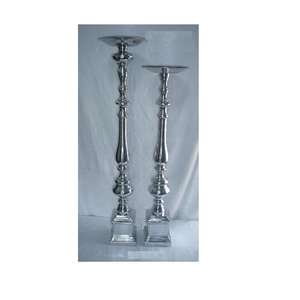 Cast Aluminium Tall <b>Floor</b> <b>Candle</b> <b>Holder</b> in Mirror Polish <b>Floor</b> <b>Candle</b> <b>Holder</b> Home Decoration Metal <b>Floor</b> <b>Candle</b> <b>Holder</b> - Product Image 5