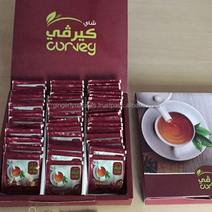 100% sachets de thé à la rose de gingembre pur et naturel mélangés et en boîte directement du fournisseur indien - Product Image 1