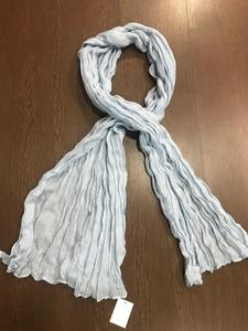 100% Écharpe en voile de coton doux toutes saisons pour adultes Châle traditionnel d'été - Product Image 3