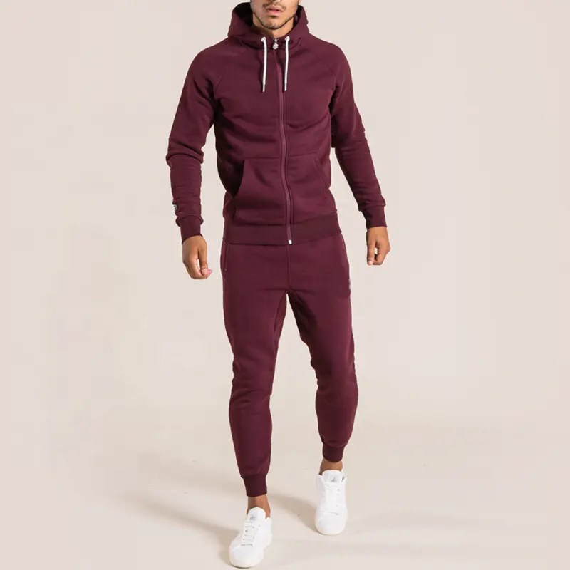 Men's Hooded Big Pocket Fit Fashion Running and Jogging Track Suit