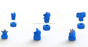 Steel Foundation Piling Tool Connector Pipe with Threaded End for Construction Use - Product Image 2
