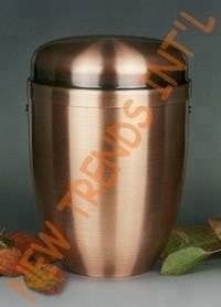 Urnas de cobre para cremación, tarros de cremación funeraria hechos a mano para guardar cenizas humanas, urna brillante de tendencia superior al precio más bajo - Product Image 3