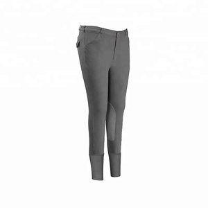 Pantalones de competición de equitación de talla personalizada para hombre, ropa ecuestre hecha de nailon y LICRA de exportador directo - Product Image 3