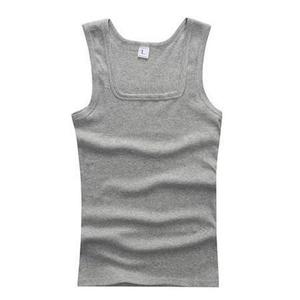 Camiseta sin Mangas con Capucha para Hombre, Ropa Deportiva Formal para Gimnasio y Yoga, 100% Algodón, Espalda Descubierta, Corte Holgado - Product Image 2