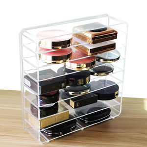 Acrylic <strong>Makeup</strong> Organizer Cosmetic Storage <strong>Box</strong> <strong>Makeup</strong> Powder <strong>Box</strong> Desktop Women Lipstick Holder <strong>Makeup</strong> Brushes Organizer <strong>Box</strong> - Product Image 2