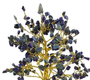 Lapis Lazuli pierre arbre Reiki pierre décor de Table arbre de vie artificiel pierre naturelle reiki guérison cristal arbre de vie cristal - Product Image 3