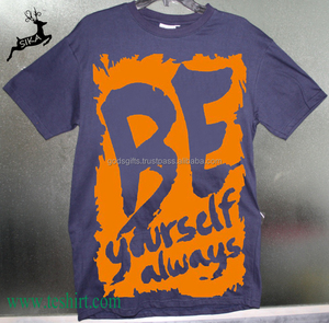 Camiseta de Cuello Redondo de Algodón de Bambú Indio, Venta Caliente 2018, Ecológica, Transpirable, Venta Directa de Fábrica, Venta al por Mayor en Alibaba - Product Image 2