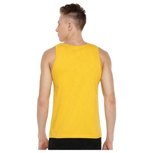 Fina calidad Fitness al por mayor Oem fábrica 95% algodón 5% Spandex hombres camiseta sin mangas - Product Image 2