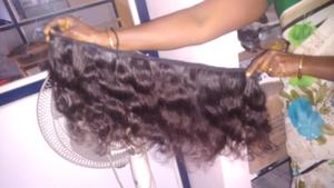 Extensiones de cabello natural indio de un donante, doble trama, buen stock, sin enredos, sin desprendimiento, extensiones de cabello humano de alta calidad - Product Image 5