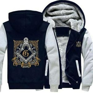 Custom Waterproof Anti-Wrinkle Printed Masonic Sublimation <b>Hoodies</b> - Product Image 4