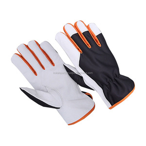 Gants de sécurité en cuir souple XL pour la construction et le travail en plein air Gants d'assemblage de protection anti-coupure - Product Image 1
