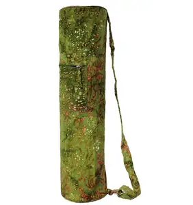 2021 Best Selling Wild Life Flower Embroidered Yoga Mat Bag Available At Best Wholesale Price