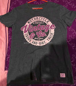 Camiseta de algodón extralarga con cuello redondo para hombre OEM, diseño personalizado con estampado de bandera, estilo formal, venta al por mayor, opción barata en línea - Product Image 4