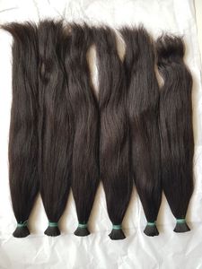 Cabello Indio al por Mayor, Liso Natural, 100% Virgen Remy, Cabello Humano - Product Image 2