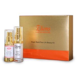 Set de Belleza Antienvejecimiento de Marca Privada, Suero Facial Reafirmante Instantáneo, Péptidos, Bolsas de Ojos, Arrugas, Fórmula de Gel Blanqueador, Herbal y Químico - Product Image 2