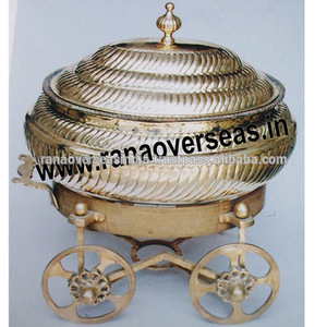 Plato de Servicio para Catering Indio, Plato Profesional de Latón para Buffet, Equipo de Catering, Juego de Calentadores de Comida - Product Image 4